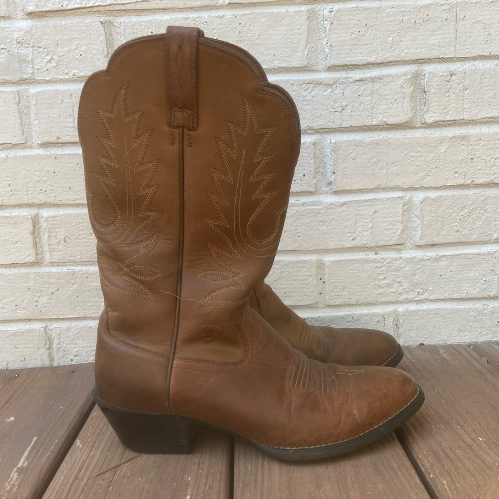 Ariat Heritage R Toe Western Boots